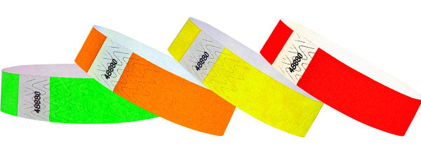 3/4 Value Line Wristband Solid Colors 500 Box