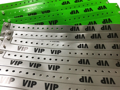 Vinyl Wristband VIP VIP VIP 500