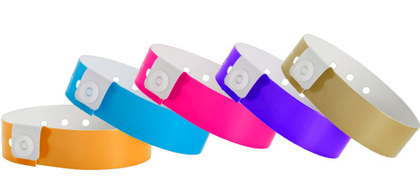 Vinyl Wristband Solid Colors 500