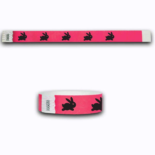 3/4 Easter Bunny  Tyvek Wristbands